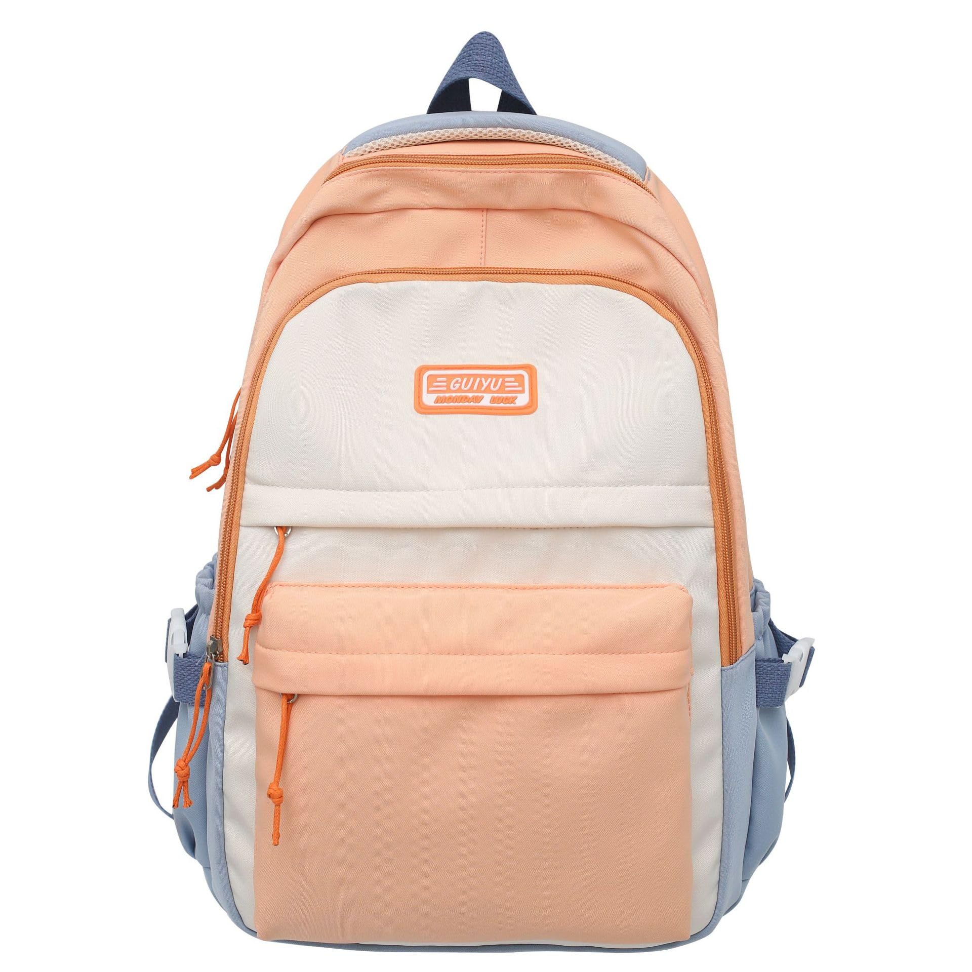 PALAY Girls Backpack School Backpack Fashion Contrast Color Waterproof Nylon Backpack Large Double Layer Backpack Travel Backpack Casual Travel Backpack School Girls Backpack PALAY Girls Backpack School Backpack Fashion Contrast Color Waterproof Nylon Backpack Large Double Layer Backpack Travel Backpack Casual Travel Backpack School Girls Backpack